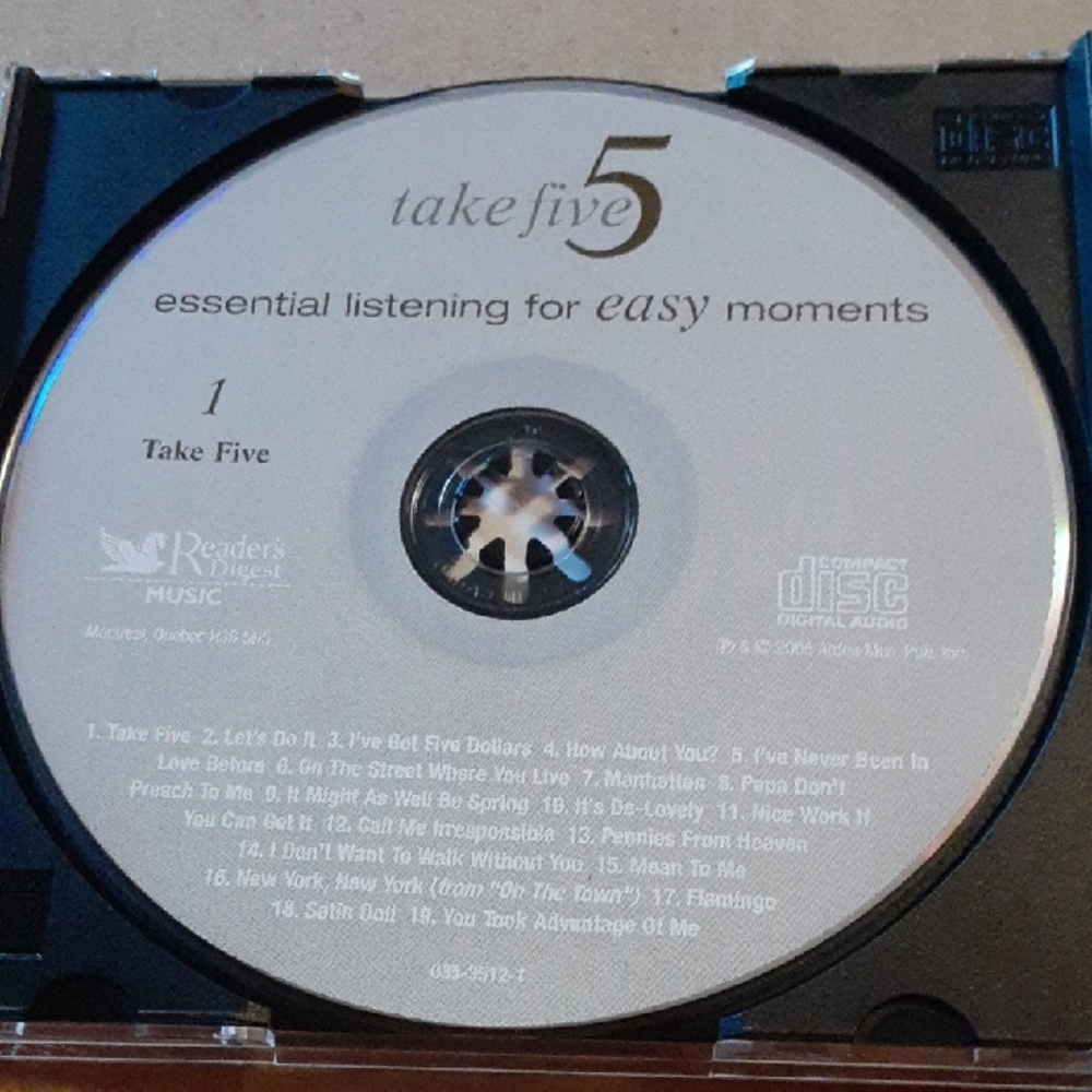 Take Five Music CD 3 Disc Set - Picture 10 of 10